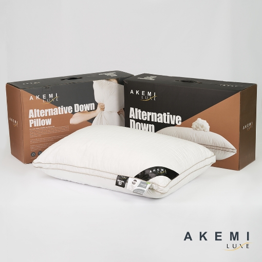 Akemi luxe alternative sales down pillow