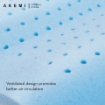 Picture of Ai BY AKEMI Gel Ventilated Contour Memory Pillow (55cm x 35cm + 12/9cm)