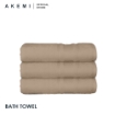 Picture of AKEMI Cotton Select Ultra Absorbent Airloop Cotton Towel - Smokelatte