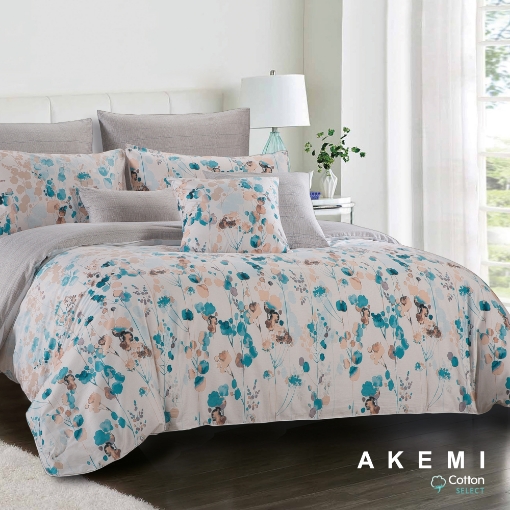 Picture of AKEMI Cotton Select Adore 730TC Quilt Cover Set – Elowen (SS/Q/K)