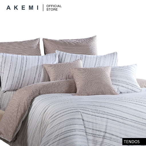 Picture of AKEMI Cotton Select Adore 730TC Fitted Sheet Set – Tendos (SS/Q/K)