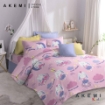 Picture of AKEMI Cotton Select Cheeky Cheeks 730TC Fitted Sheet Set - Colorful Sweet Dreams (SS/Q/K)