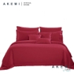 Picture of AKEMI Cotton Select Affinity Monaco Jill 880TC Fitted Sheet Set - Kyoto Red (Q/K)