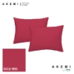 Picture of AKEMI Cotton Select Colour Array Pillow Case- Goji Red (51cm x 76cm)