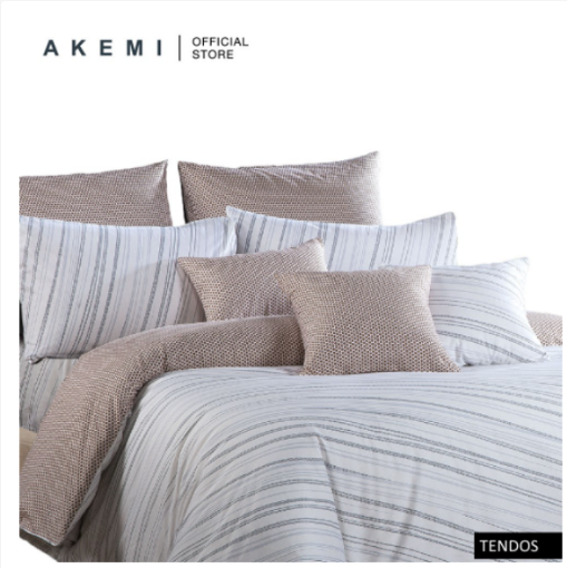 Picture of AKEMI Cotton Select Adore 730TC Quilt Cover Set – Tendos(SS/Q/K)