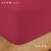 Picture of AKEMI Cotton Select Colour Array 750TC Fitted Sheet Set – Goji Red (SS/Q/K)