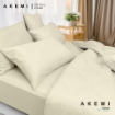 Picture of AKEMI Cotton Select Colour Array 750TC Fitted Sheet Set – Cream (SS/Q/K)