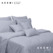 Picture of AKEMI Cotton Select Colour Array 750TC Fitted Sheet Set – Dawn Grey (SS/Q/K)
