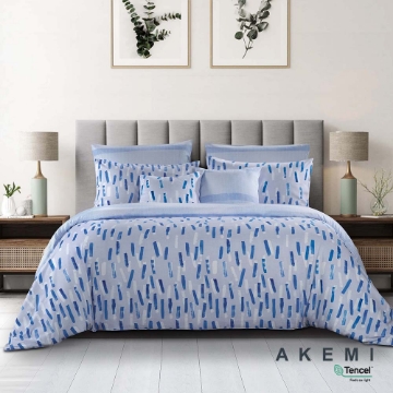 Picture of AKEMI Tencel Touch Serenity 850TC Quilt Cover Set - Rainey (SS/Q/K)