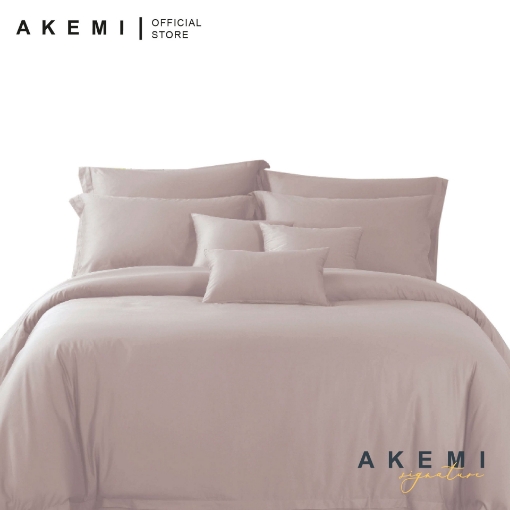 Picture of AKEMI Signature MicroTENCEL™ Haven 1400TC Quilt Cover Set - Hushed Violette (Q/K/SK)