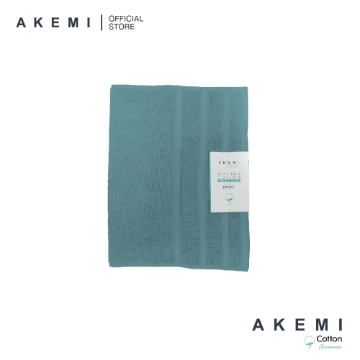 Picture of AKEMI Cotton Essentials Dry Tech Cotton Bath Mat - Scuba Blue (45cm x 70cm)