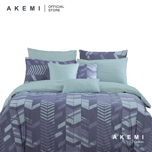 Picture of AKEMI Cotton Essentials Enclave Joy Fitted Sheet Set 700TC - Trave (SS)