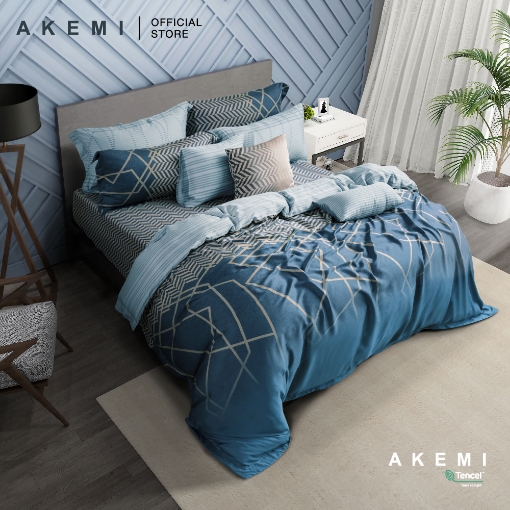 AKEMI Tencel Modal Ardent Quilt Cover Set 880TC Velcho (Super Single