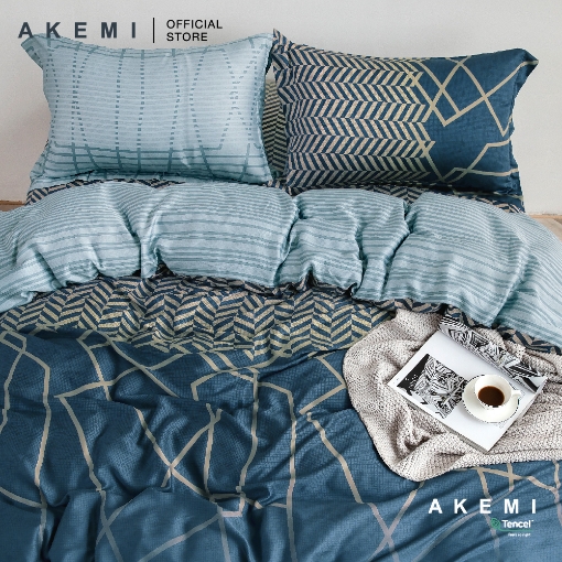 AKEMI Tencel Modal Ardent Quilt Cover Set 880TC Velcho (Super Single