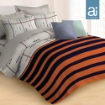 Picture of ai by AKEMI Cheery 560TC Fitted Sheet Set - Domionoz (Super Single/Queen/King)