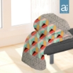 Picture of ai by AKEMI Cheery 560TC Comforter Set - Nathus (Super Single/ Queen/ King)