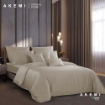 Picture of AKEMI Tencel Modal Earnest Fitted Sheet Set 880TC - Vernone Light Taupe (Queen/King)