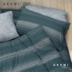 Picture of AKEMI Cotton Essentials Embrace Charm 650TC Fitted Sheet Set - Jasklan (Super Single/Queen/King)