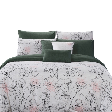Picture of AKEMI Cotton Essentials Enclave Joy 700TC Comforter Set - Merrisiah (Super Single/Queen/King)