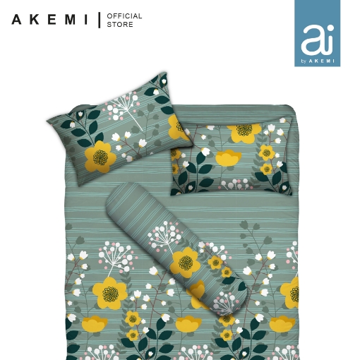 Picture of [Online Exclusive] ai by AKEMI MicroXT Hanami 550TC Fitted Sheet Set (Q/K)