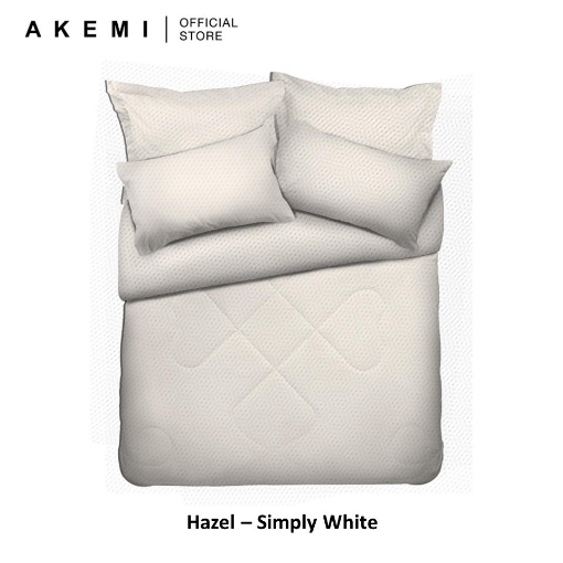 Picture of Ai BY AKEMI Colourkissed 620TC Fitted Sheet Set – Simply White (SS/Q/K)