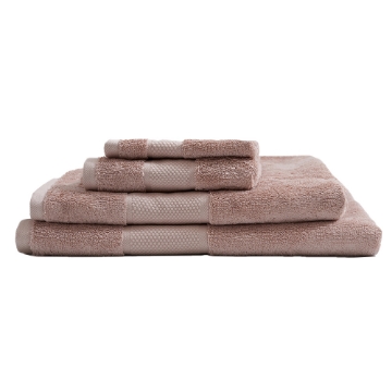 Picture of AKEMI Cotton Luxe Silky Soft Egyptian Towel - Rose Dust