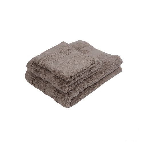 Picture of AKEMI Cotton Select Ultra Absorbent Airloop Towel - Muddy Brown