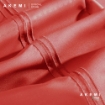 Picture of AKEMI Tencel Modal Earnest Fitted Sheet Set 880TC - Vernone Poppy Red (Super Single/ Queen/ King)