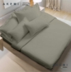 Picture of AKEMI Cotton Essentials Colour Home Divine Fitted Sheet Set 650TC - Willow Grey (SS/Q/K) 