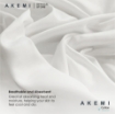 Picture of AKEMI Cotton Essentials Colour Home Divine Fitted Sheet Set 650TC - Willow Grey (SS/Q/K) 