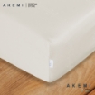 Picture of [Online Exclusive] AKEMI Cotton Select Joyous Fitted Sheet Set 880TC (Super SIngle/ Queen/ King) - Lily White