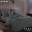 Picture of [Online Exclusive] AKEMI Cotton Select Joyous Fitted Sheet Set 880TC (Super SIngle/ Queen/ King) - Stormy Grey