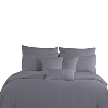 Picture of AKEMI Tencel Touch Clarity Quilt Cover Set 850TC - Nagisa Milky Blue (Super Single/ Queen/ King)
