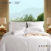 Picture of AKEMI Signature Solace Quilt Cover Set 1200TC - Cubic, Pearl White (Queen/ King/ Super King)