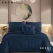Picture of AKEMI Cotton Select Affinity Fitted Sheet Set 880TC - Montae Lamech, Calm Blue (SS/ Q/ K)