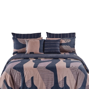 Picture of AKEMI Cotton Essentials Enclave Joy Comforter Set 700TC (Super Single/ Queen/ King)- Osvalde 