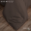 Picture of AKEMI Tencel Modal Earnest Quilt Cover Set 880TC - Graver Fossil Brown (Super Single/ Queen/ King)