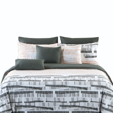 Picture of Akemi Cotton Select Adore Quilt Cover Set 730TC - Winonah (Queen/ King)