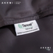 Picture of AKEMI Tencel Modal Earnest Quilt Cover Set 880TC - Lerroe Grey (Super Single/ Queen/ King)