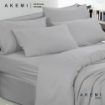 Picture of AKEMI Cotton Select Affinity Fitted Sheet Set 880TC - Sage Box, Vapor Grey (Queen/ King)