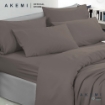 Picture of AKEMI Cotton Select Affinity Fitted Sheet Set 880TC - Sage Box, Taupe (King)