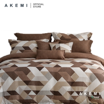 Picture of AKEMI Tencel Modal Ardent Fitted Sheet Set 880TC - Wallcot (Queen, King)