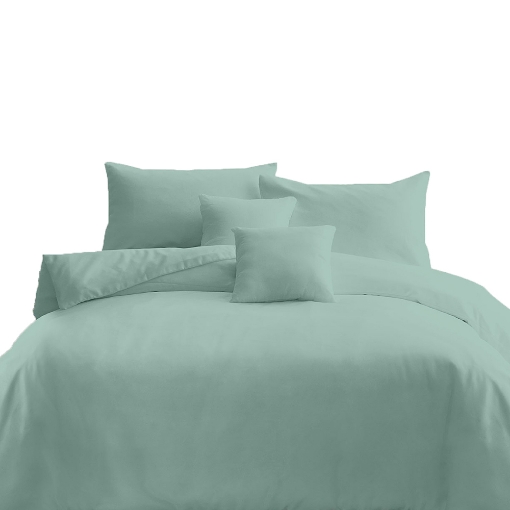 Picture of AKEMI Cotton Select Colour Array 750TC Quilt Cover Set - Icy Blue (SS/Q/K)