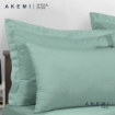 Picture of AKEMI Cotton Select Colour Array 750TC Quilt Cover Set - Icy Blue (SS/Q/K)