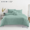 Picture of AKEMI Cotton Select Colour Array 750TC Fitted Sheet Set – Icy Blue (SS/Q/K)