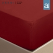 Picture of ai by AKEMI Colourkissed Collection Fitted Sheet Set 620TC - Vachel, Mars Red (Queen/Super Single)