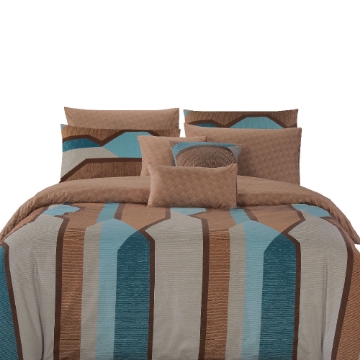 Picture of AKEMI Cotton Essentials Enclave Joy Fitted Sheet Set 700TC - Keoni (Super Single/ Queen/King)