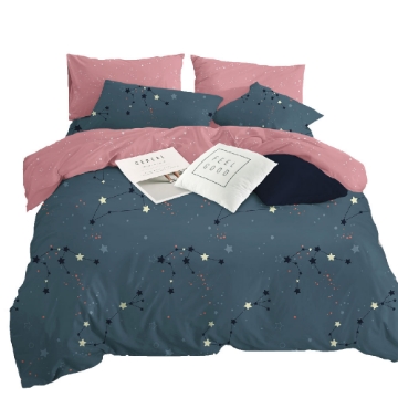 Picture of ai by AKEMI Joyvibes Collection Fitted Sheet Set 480TC - Interstella (Super Single/King)