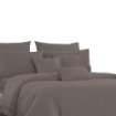 Picture of Akemi Cotton Select Affinity Fitted Sheet Set 880TC - Ulmer, Taupe (Super Single/ Queen/ King)