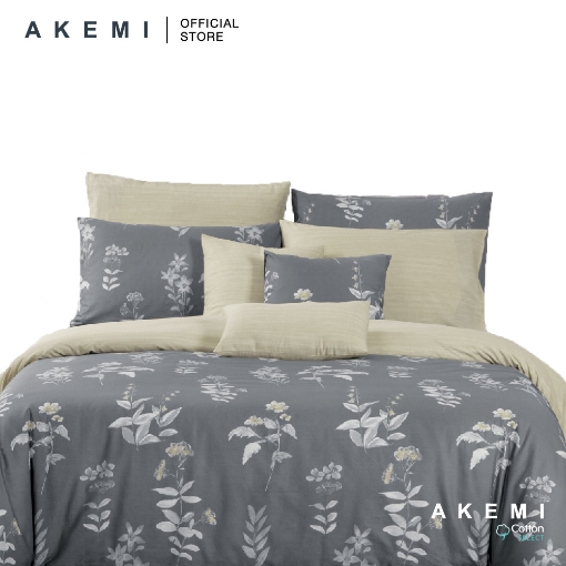 Picture of AKEMI Cotton Select Adore Quilt Cover Set 730TC - Okinna (Super Single, King)